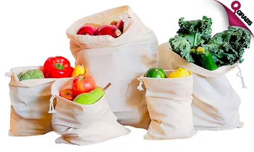 Set of THREE Reusable Produce Bags!